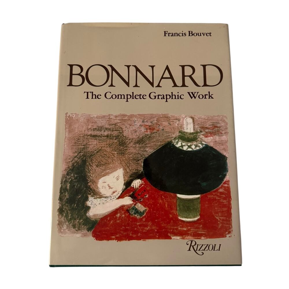 Bonnard: The Complete Graphic Work by Francis Bouvet 1981 Hardcover 536 Illus.